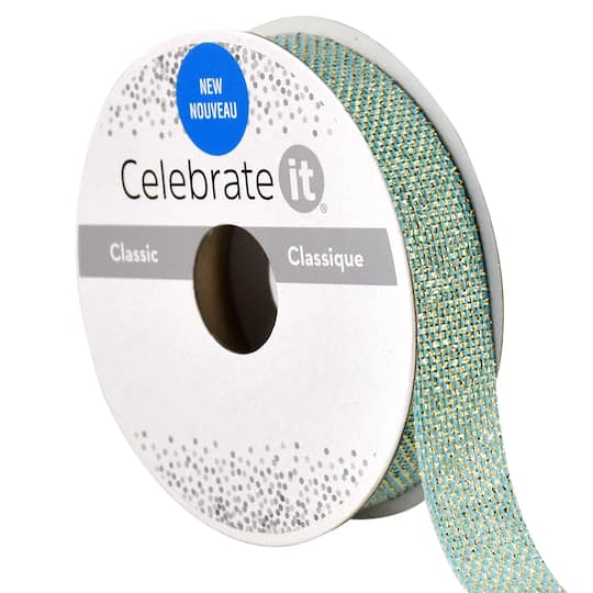 12 Pack: 5/8" x 7yd. Metallic Ribbon by Celebrate It™